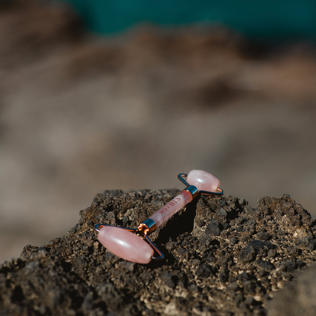 Rose Quartz Guasha & Roller