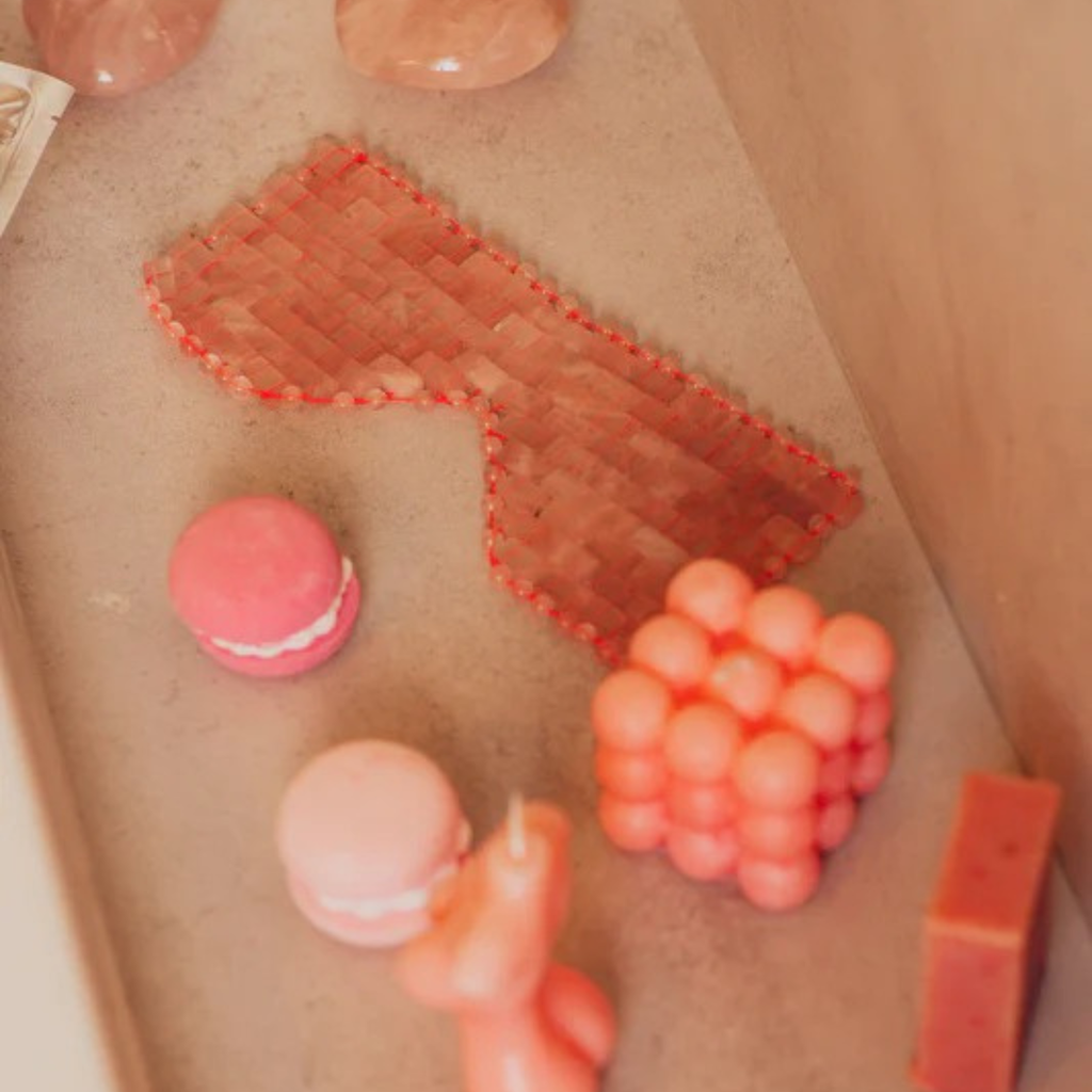 Rose Quartz Eye Mask
